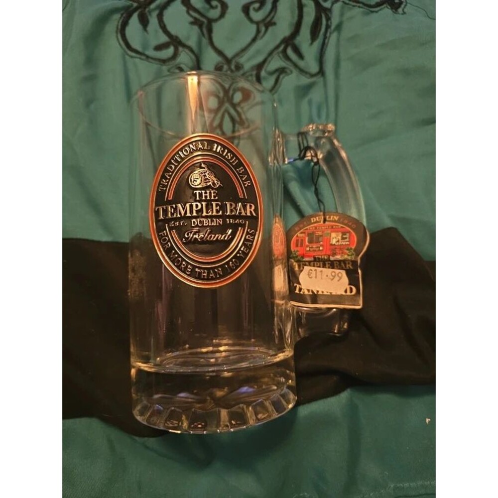 Nice Glass Mug From Dublin Ireland New